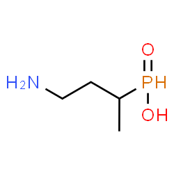 ChemSpider 2D Image | (4-Amino-2-butanyl)phosphinic acid | C4H12NO2P