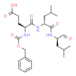 ChemSpider 2D Image | N-[(Benzyloxy)carbonyl]-L-alpha-glutamyl-N-[(2R)-4-methyl-1-oxo-2-pentanyl]-D-leucinamide | C25H37N3O7