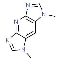 ChemSpider 2D Image | 1,7-Dimethyl-1,7-dihydrodiimidazo[4,5-b:4',5'-e]pyridine | C9H9N5