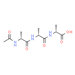 ChemSpider 2D Image | N-Acetyl-D-alanyl-D-alanyl-D-alanine | C11H19N3O5