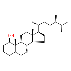 ChemSpider 2D Image | (24R)-Ergostan-1-ol | C28H50O