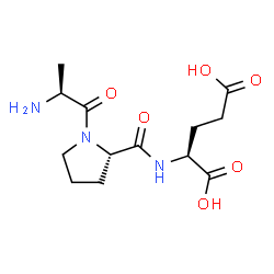 ChemSpider 2D Image | L-Alanyl-L-prolyl-L-glutamic acid | C13H21N3O6