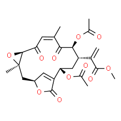 ChemSpider 2D Image | Bipinnatin P | C25H28O11