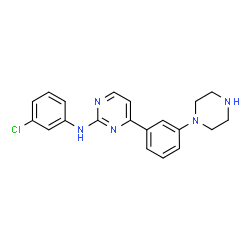 ChemSpider 2D Image | compound 15b [PMID: 18334293] | C20H20ClN5