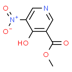 ChemSpider 2D Image | Methyl 4-hydroxy-5-nitronicotinate | C7H6N2O5