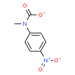 ChemSpider 2D Image | Methyl(4-nitrophenyl)carbamate | C8H7N2O4