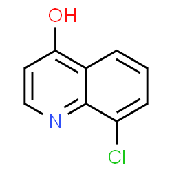 ChemSpider 2D Image | 8-Chloro-4-quinolinol | C9H6ClNO