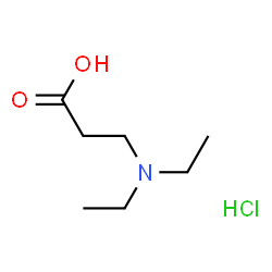 ChemSpider 2D Image | 3-(Diethylamino)propionic Acid Hydrochloride | C7H16ClNO2