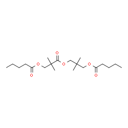 ChemSpider 2D Image | 3-{[2,2-Dimethyl-3-(pentanoyloxy)propanoyl]oxy}-2,2-dimethylpropyl valerate | C20H36O6