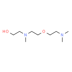 ChemSpider 2D Image | 2-((2-(2-(Dimethylamino)ethoxy)ethyl)methylamino)ethanol | C9H22N2O2