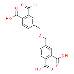 ChemSpider 2D Image | 4,4'-[Oxybis(methylene)]diphthalic acid | C18H14O9