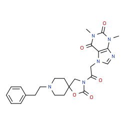 ChemSpider 2D Image | spirofylline | C24H28N6O5