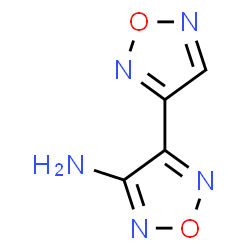 ChemSpider 2D Image | 3,3'-Bi-1,2,5-oxadiazol-4-amine | C4H3N5O2