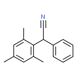 ChemSpider 2D Image | Mesityl(phenyl)acetonitrile | C17H17N