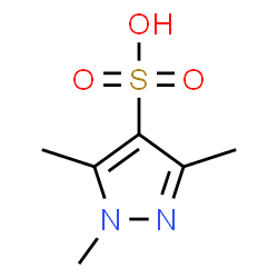 ChemSpider 2D Image | trimethylpyrazole-4-sulfonic acid | C6H10N2O3S