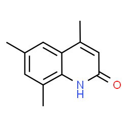 ChemSpider 2D Image | 4,6,8-trimethylquinolin-2-ol | C12H13NO