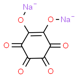 ChemSpider 2D Image | mu-[5,6-Di(hydroxy-kappaO)-5-cyclohexene-1,2,3,4-tetronato(2-)]disodate(2-) | C6Na2O6