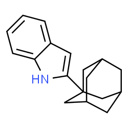 ChemSpider 2D Image | 2-Adamantan-1-yl-1H-indole | C18H21N