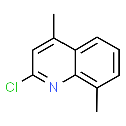 ChemSpider 2D Image | 2-Chloro-4,8-dimethylquinoline | C11H10ClN