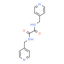 ChemSpider 2D Image | N,N'-Bis(4-pyridinylmethyl)ethanediamide | C14H14N4O2