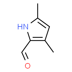 ChemSpider 2D Image | 3,5-Dimethylpyrrole-2-carboxaldehyde | C7H9NO