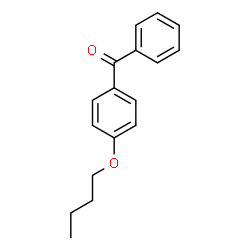 ChemSpider 2D Image | (4-Butoxyphenyl)(phenyl)methanone | C17H18O2