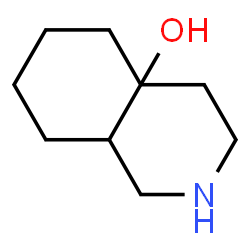 ChemSpider 2D Image | Decahydroisoquinolin-4a-ol | C9H17NO