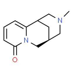 ChemSpider 2D Image | (9S)-11-Methyl-7,11-diazatricyclo[7.3.1.0~2,7~]trideca-2,4-dien-6-one | C12H16N2O