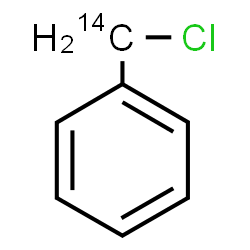 ChemSpider 2D Image | [Chloro(~14~C)methyl]benzene | C614CH7Cl