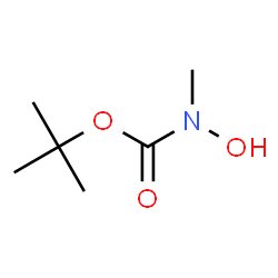 ChemSpider 2D Image | TERT-BUTYL HYDROXY(METHYL)CARBAMATE | C6H13NO3