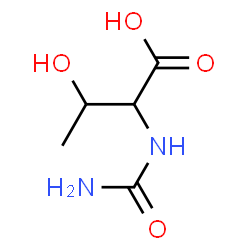 ChemSpider 2D Image | N-Carbamoylthreonine | C5H10N2O4