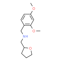 ChemSpider 2D Image | [(2,4-dimethoxyphenyl)methyl](oxolan-2-ylmethyl)amine | C14H21NO3