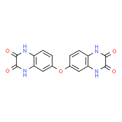 ChemSpider 2D Image | 6,6'-Oxydiquinoxaline-2,3-diol | C16H10N4O5