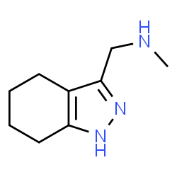 ChemSpider 2D Image | methyl(4,5,6,7-tetrahydro-2H-indazol-3-ylmethyl)amine | C9H15N3