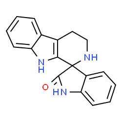 ChemSpider 2D Image | 2,3,4,9-Tetrahydrospiro[beta-carboline-1,3'-indol]-2'(1'H)-one | C18H15N3O