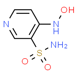 ChemSpider 2D Image | 4-(Hydroxyamino)-3-pyridinesulfonamide | C5H7N3O3S