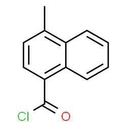 ChemSpider 2D Image | 4-Methyl-1-naphthoyl chloride | C12H9ClO