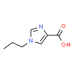 ChemSpider 2D Image | 1-Propyl-1H-imidazole-4-carboxylic acid | C7H10N2O2