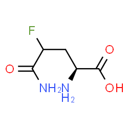 ChemSpider 2D Image | 4-Fluoro-L-glutamine | C5H9FN2O3
