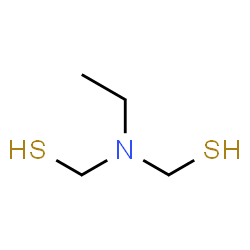 ChemSpider 2D Image | (Ethylimino)dimethanethiol | C4H11NS2
