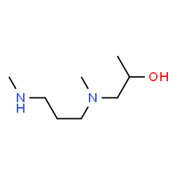 ChemSpider 2D Image | 1-{Methyl[3-(methylamino)propyl]amino}-2-propanol | C8H20N2O