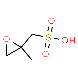ChemSpider 2D Image | (2-Methyl-2-oxiranyl)methanesulfonic acid | C4H8O4S