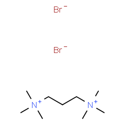 ChemSpider 2D Image | N,N,N,N',N',N'-Hexamethyl-1,3-propanediaminium dibromide | C9H24Br2N2