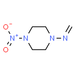 ChemSpider 2D Image | N-(4-Nitro-1-piperazinyl)methanimine | C5H10N4O2