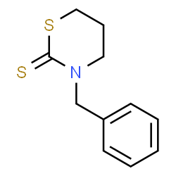 ChemSpider 2D Image | 3-Benzyl-1,3-thiazinane-2-thione | C11H13NS2