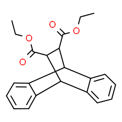 ChemSpider 2D Image | Diethyl tetracyclo[6.6.2.0~2,7~.0~9,14~]hexadeca-2,4,6,9,11,13-hexaene-15,16-dicarboxylate | C22H22O4
