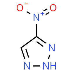 ChemSpider 2D Image | 4-Nitro-1,2,3-triazole | C2H2N4O2