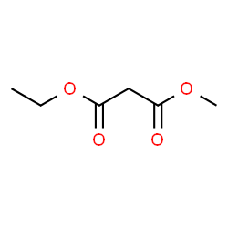 ChemSpider 2D Image | Ethyl methyl malonate | C6H10O4