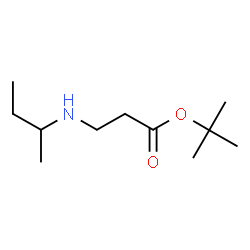 ChemSpider 2D Image | tert-Butyl N-sec-butyl-beta-alaninate | C11H23NO2