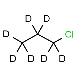 ChemSpider 2D Image | 1-Chloropropane | C3D7Cl